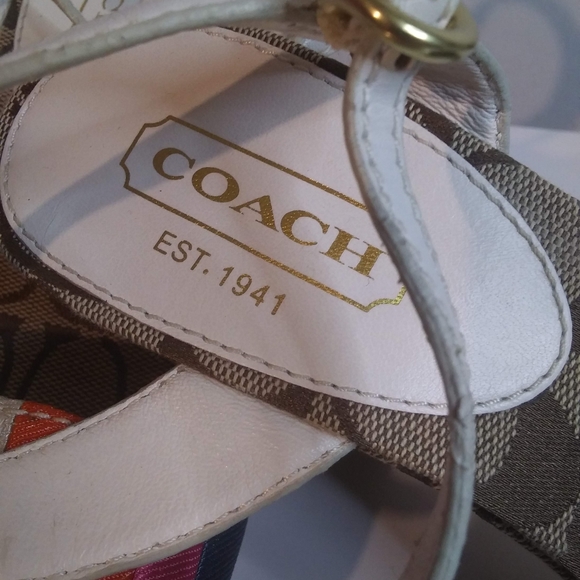 Coach 6 Anamaria Sandal Wedges - Picture 5 of 13